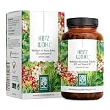 Product image: Naturtreu Herzwohl Weißdorn mit Arjuna, Kakao, Q10 und Vitamin B1