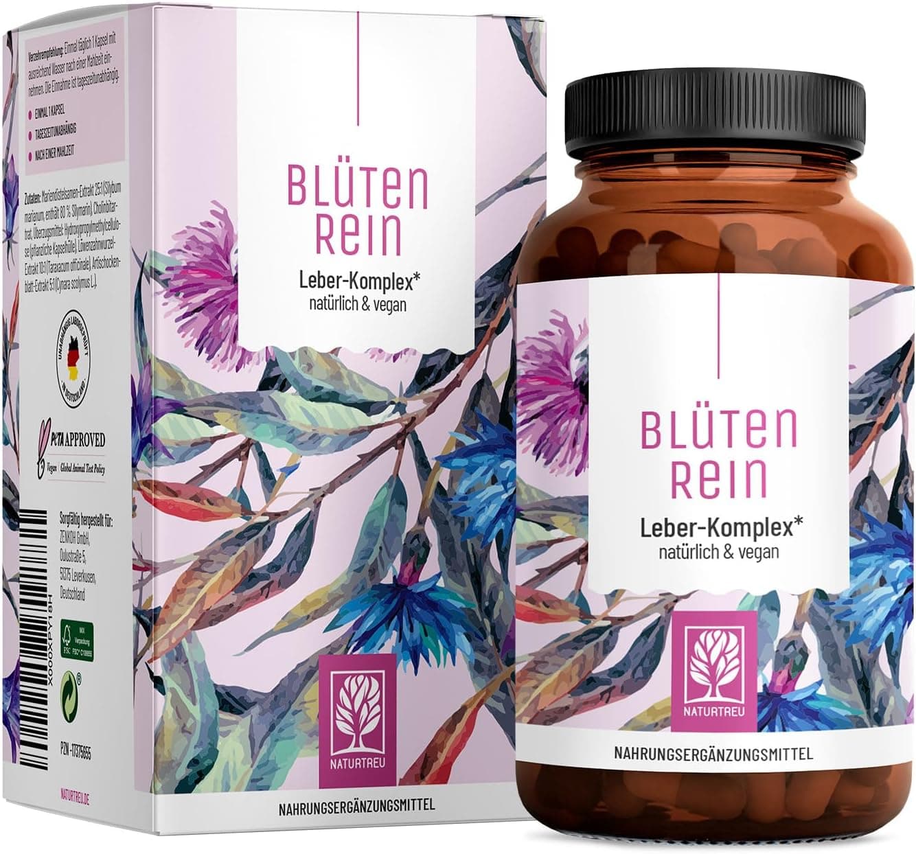 Product image: Naturtreu Blütenrein Leber-Komplex mit Mariendistel