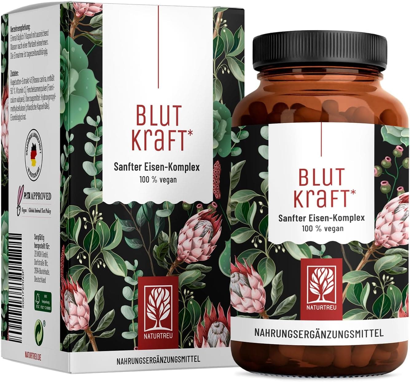 Product image: Naturtreu Blutkraft Eisen-Komplex mit Fenchel & Cofaktoren