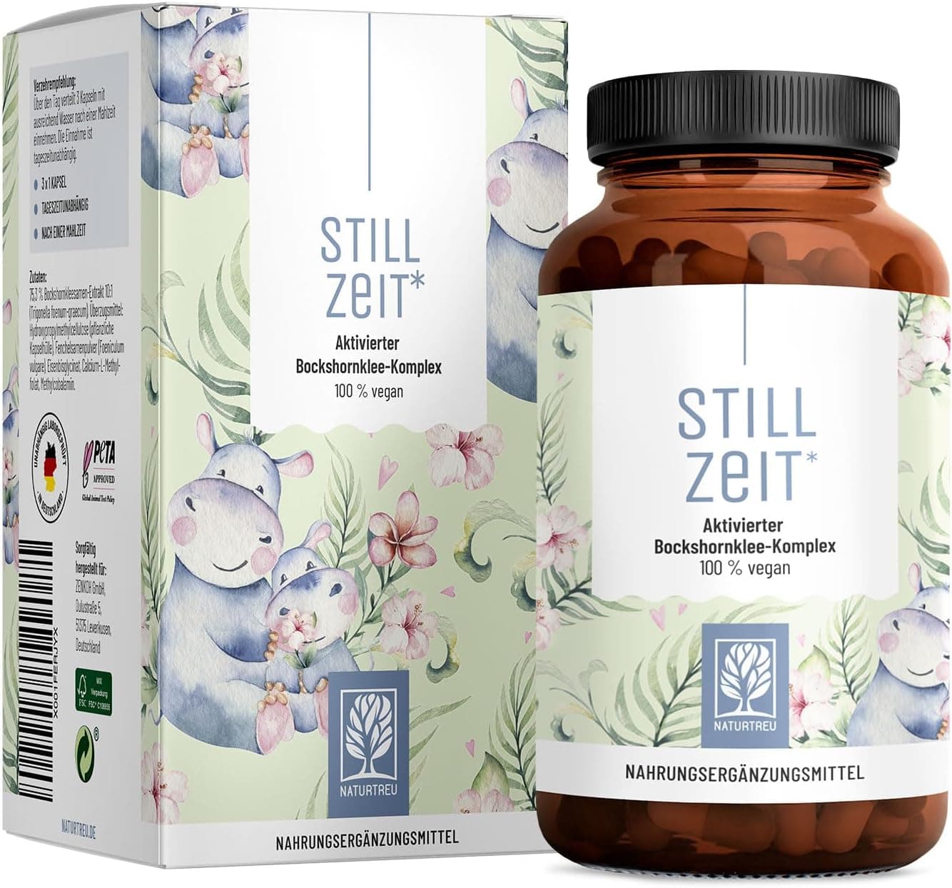 Product image: Naturtreu Stillzeit Aktivierter Bockshornklee-Komplex
