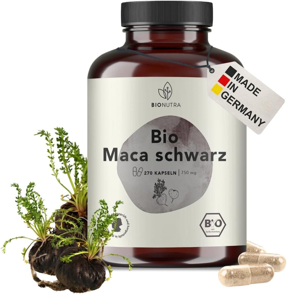 Product image: Bio Maca schwarz
