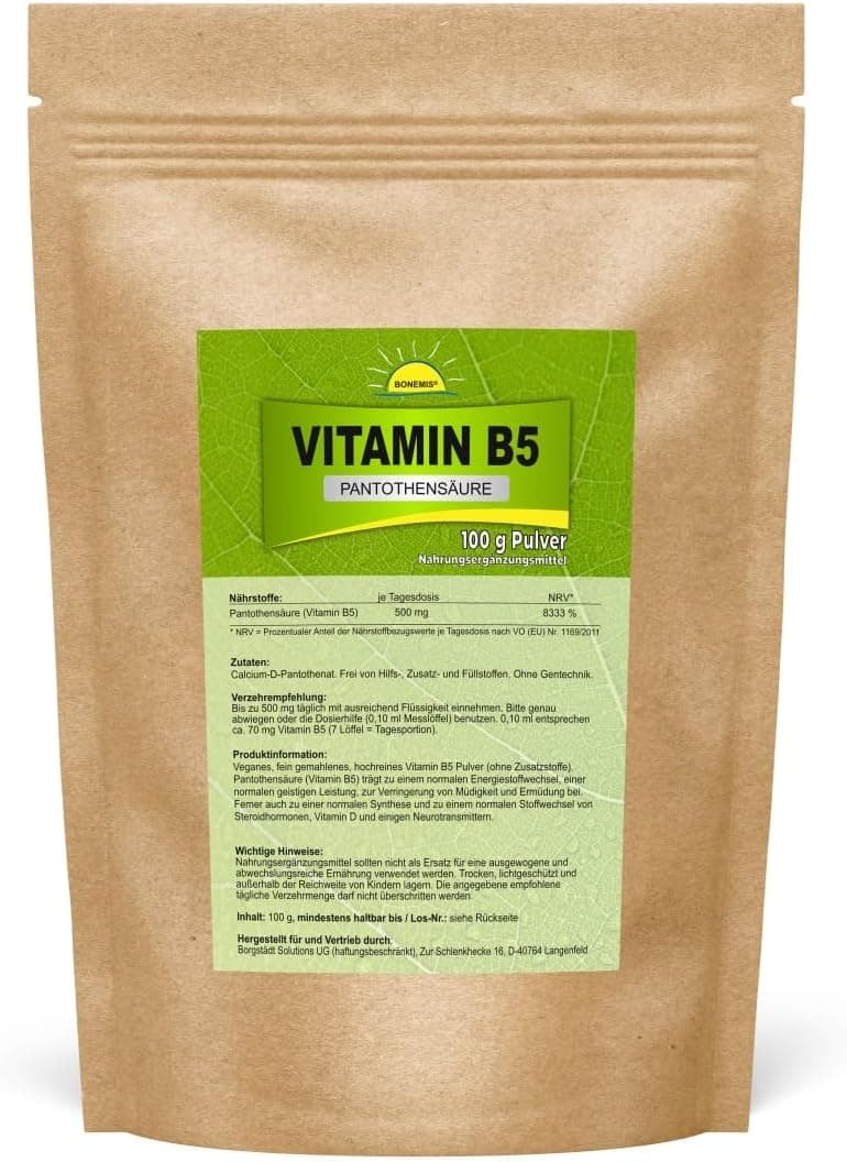 Product image: Vitamin B5 (Pantothensäure)