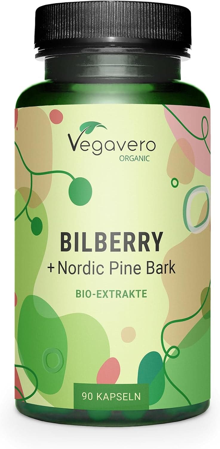 Product image: Bilberry + Pine Bark BIO 90K