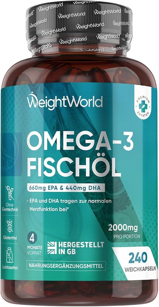 Product image: Omega 3 Fischöl Weichkapseln