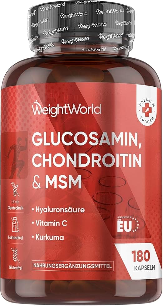 Product image: Glucosamin, Chondroitin & MSM Kapseln