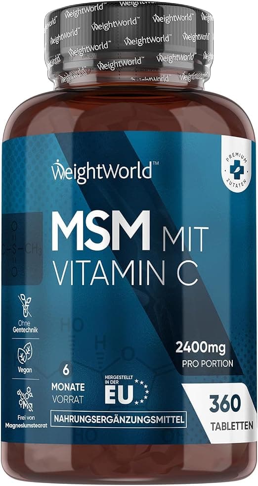 Product image: MSM tabletten mit Vitamin C