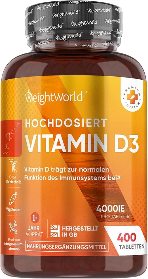 Product image: Vitamin D3 4000 IU Tabletten