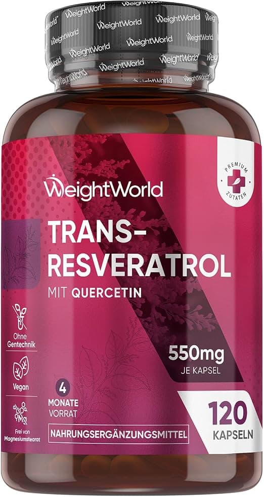 Product image: Trans-Resveratrol Kapseln mit Quercetin