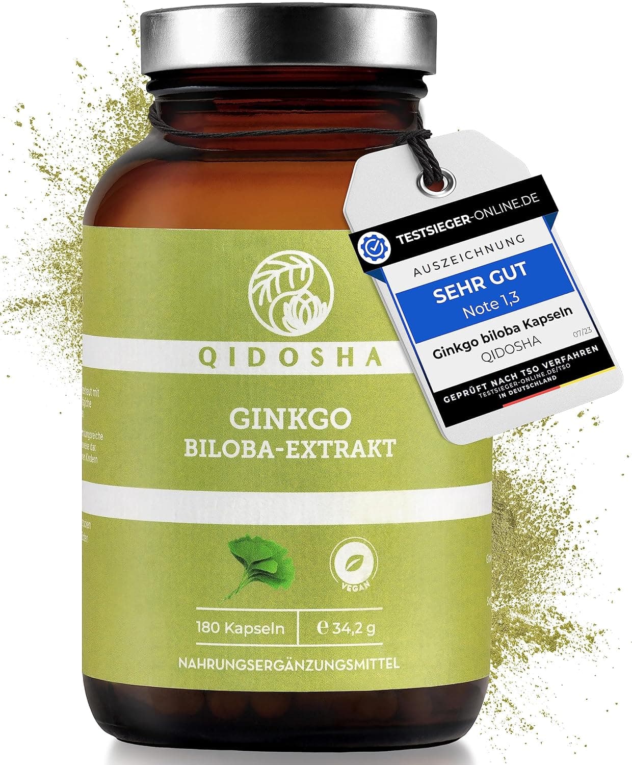 Product image: QIDOSHA® Ginkgo Biloba 50:1 Extrakt